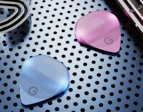 GIMI发光吉他拨片炫酷指弹弹唱防滑扫弦弹...