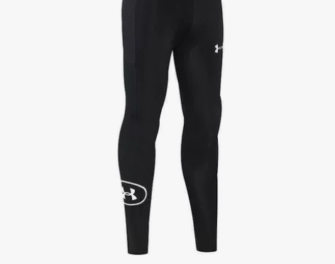 UA紧身裤高弹透气训练运动打底裤弹力篮球压...