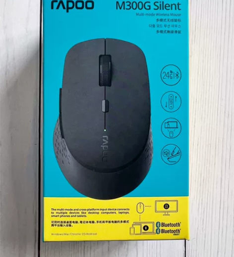 出全新未开封雷柏M300G无线蓝牙鼠标 笔...