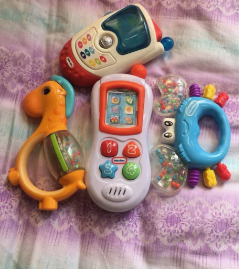 小泰克.chicco.婴儿玩具，二手玩具不...