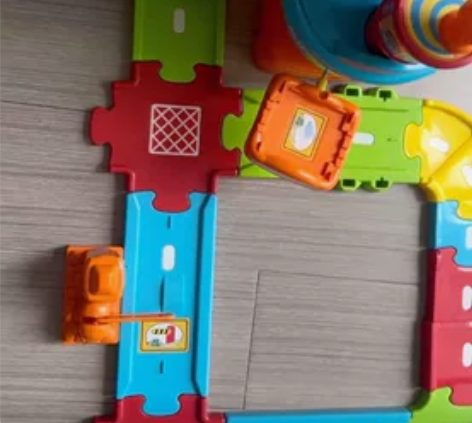 伟易达vtech飞机轨道玩具 神奇轨道 小...