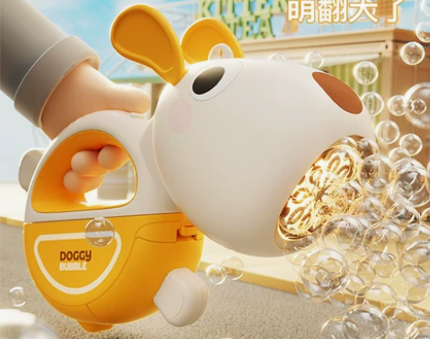 淘嘟嘟汪汪吹泡泡机儿童手持棒枪婴儿2022...