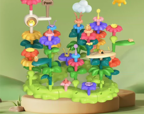 纽奇【积木花园 激发创想】 儿童玩具积木百...