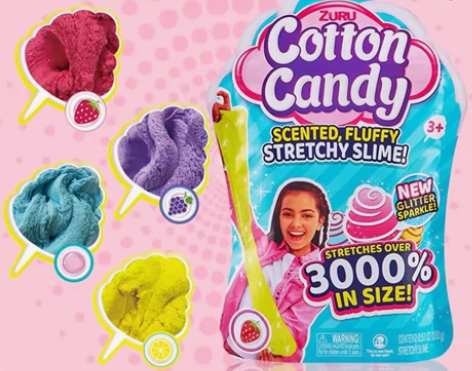 ZURU软软乐diy神奇闪粉棉花泥橡皮泥儿...