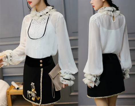 i-vivian高级定制小香风允儿同款宫廷...