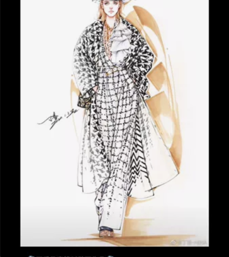 丁香 时装效果图 时装画 服装设计 感兴趣...