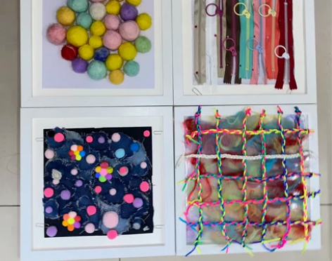 20??20 面料再造 带相框 服装设计专...