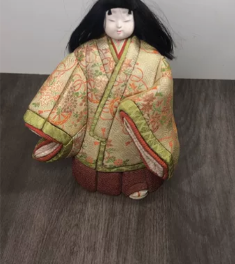 日本中古 西阵织娃娃 大号 品相很好，全品...