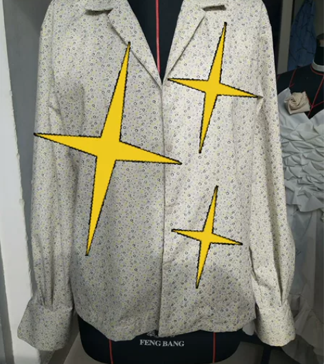 服装与服饰设计工艺实训反驳领女衬衫170/...