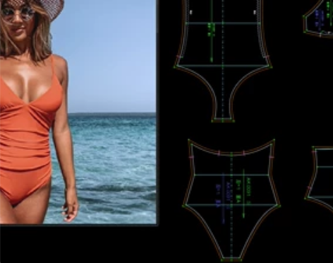 服装纸样ET泳衣瑜伽 ，内衣，比基运动衣 ...