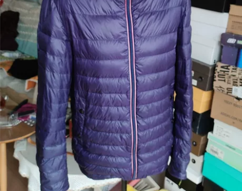 男款坦博尔羽绒服L码170/88A白鸭绒含...