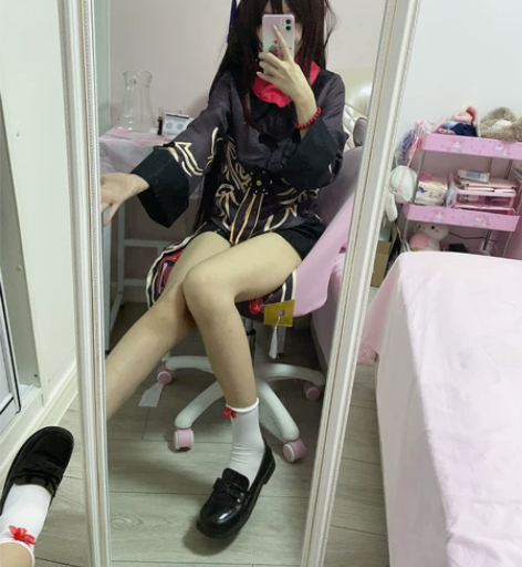 出胡桃cos s码 假毛已修剪好 照片本人...