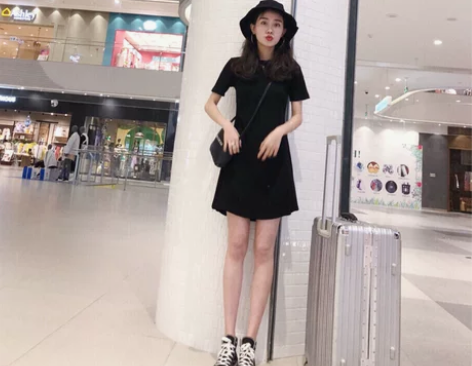 #全新#黑暗系裙子女厌世风连衣裙2019新...