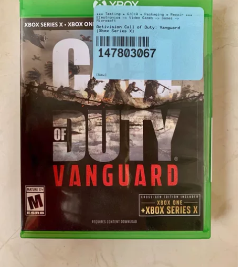全新  Xbox XSX游戏 使命召唤18...