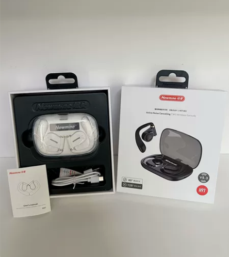 纽曼全新H97蓝牙耳机开放式真无线不入耳运...