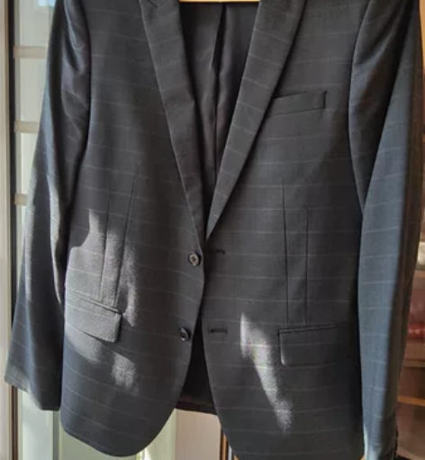 杰克琼斯 店内购置 男士西装外套 便宜出 ...