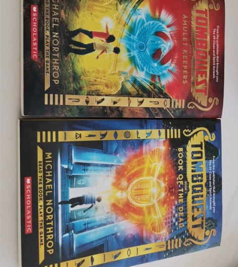 英文原版奇幻冒险小说古墓奇谭TOMBGUE...