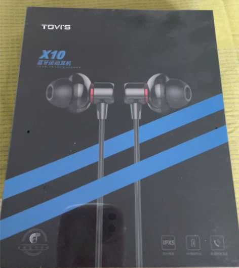 未拆封TGVIS联听系列运动蓝牙耳机 包邮...