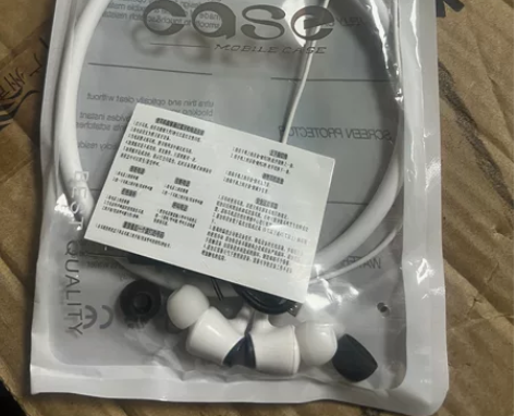 #入耳式耳机 HD music白色无线蓝牙...