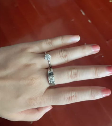 莫泊桑一克拉钻戒 婚礼省钱神器，日常戴也很...