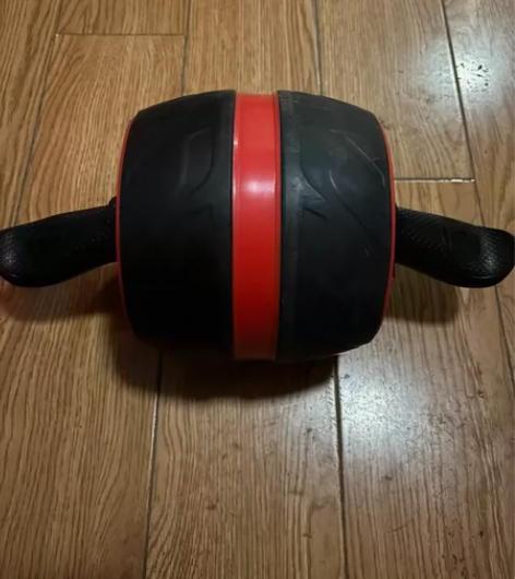 红双喜自动回弹健腹轮腹肌神器滚轮男士卷腹女...