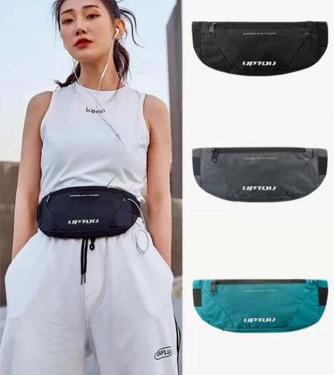 乐活旅行运动腰包 跑步装手机袋健身包小包腰...