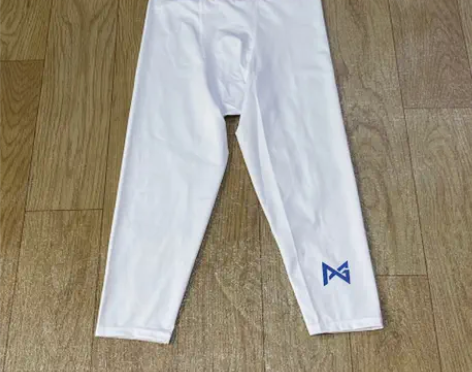 篮球紧身裤 紧身裤篮球高弹长裤男七分美式修...