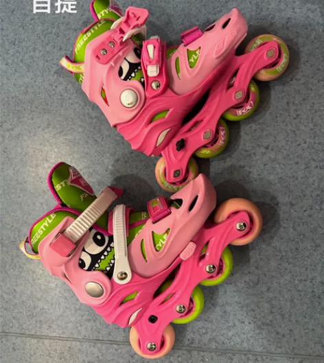 女孩轮滑鞋。送轮滑包。28码到31码。我们...
