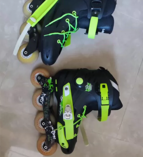 旱冰鞋，三色夜光轮 适合38.39.40的...