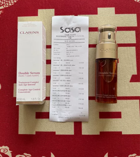 闲置出全新娇韵诗双萃精华50ml 因为本人...