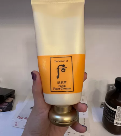 Whoo 后洗面奶拱辰享洁面洗面奶 余量如...