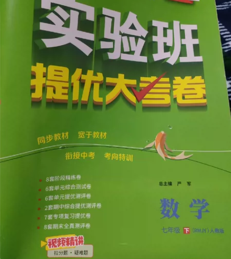 【正版全新】七年级初中数学下册实验班提优大...
