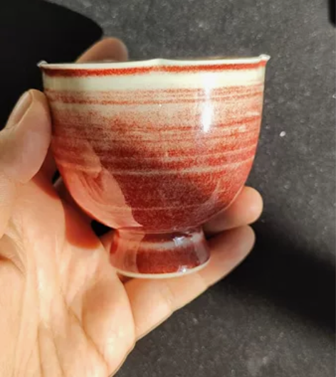 全新!景德镇陶瓷 茶杯,杯子,水杯,花口杯...