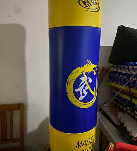 泰森打拳击沙袋不倒翁立式沙袋武术搏击训练器...