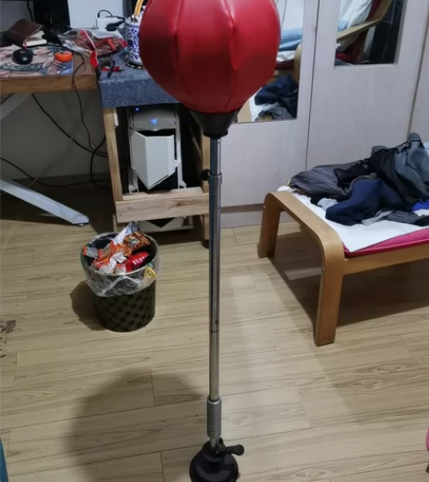 拳击训练器材，沙包，4挡高度调节，最低12...
