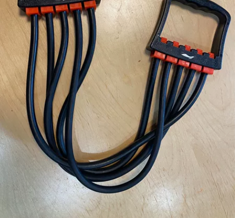 李宁拉力器，开肩练背，全身训练，一件全搞定...