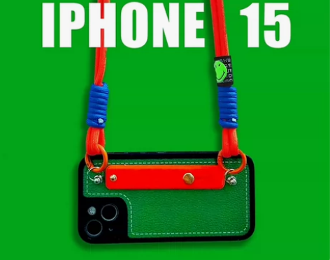 两针一线手机挂绳平替版苹果15ProMax...