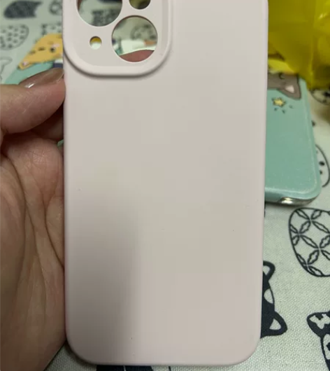 苹果14真液态硅胶手机壳 手感超棒买了只带...