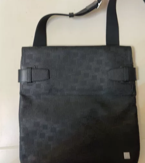 Dunhill/登喜路男士斜挎包单肩包真皮...