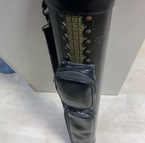 二手台球杆包，有瑕疵已经拍出二手商品售出后...