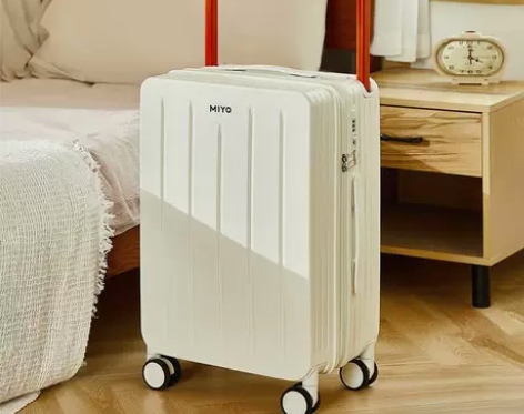 MIYO宽拉杆行李箱女新款小型轻便20寸登...