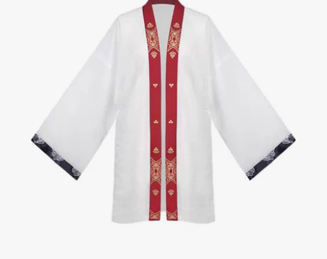 七月夕 千花 绣花吊带直领对襟长衫仿宋裤宋...