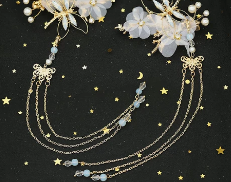 便宜送  汉服发饰 搭配列表一件汉服  只...