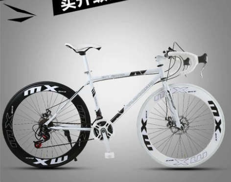 公路自行车赛车变速实心胎活飞网红死飞超快超...