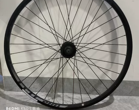 菲利普原厂快拆碟刹前轮组 铝圈铁辐条 铁花...