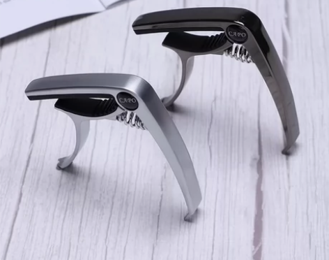 锌合金吉他变调夹金属变音夹尤克里里夹子可起...