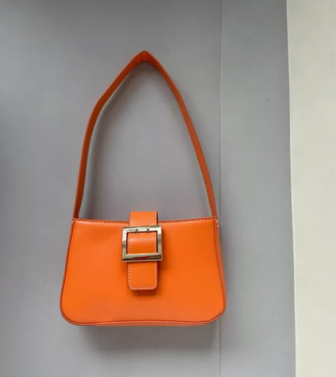 腋下包，橙色，法棍包，25包邮 感兴趣的话...