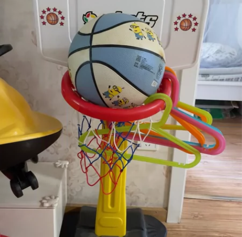 篮球框足球框一体，篮筐高度可到1.5米，东...