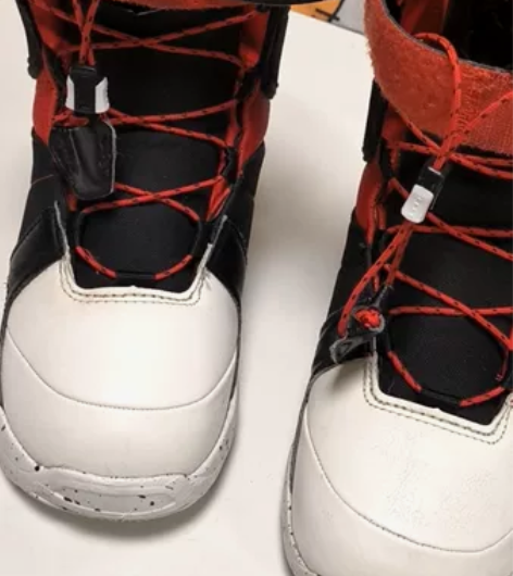 迪卡侬 儿童单板雪鞋 34码 快穿滑雪鞋 ...