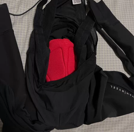 迪卡侬双箭头加绒骑行长裤 M码，试了一次 ...